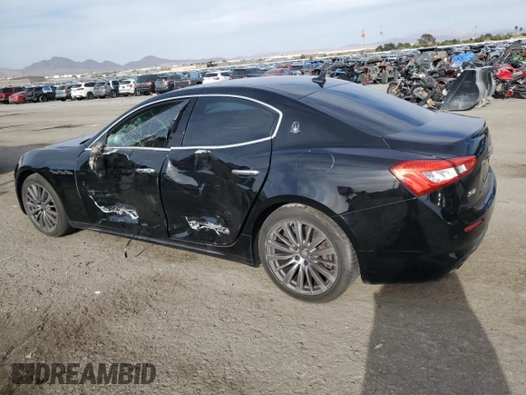 2018 Maserati Ghibli S Q4 z VIN ZAM57YTA4J1296684, wystawiony jako Copart lot #51278825 z przebiegiem 59 872 mil mil oraz Szkoda całkowita • Salvage title. Historia ofert i sprzedaży dostępna na DreamBid. Obrazek 2.