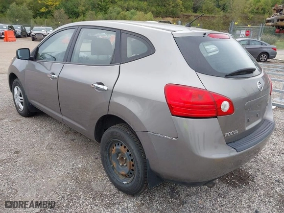 2010 Nissan Rogue S with VIN JN8AS5MT8AW503018, listed as a IAAI auction lot 40465510 with 148861 miles. Bid and sale history available at carsss.com. Image 3.