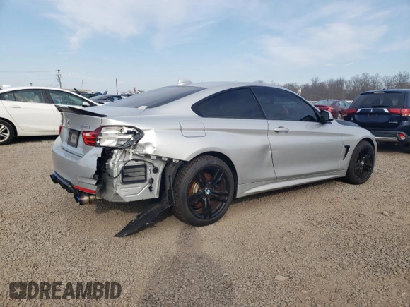 2014 BMW 4 Series 435i xDrive с VIN WBA3R5C55EF785222, выставлен на аукционе Copart как лот 50778755 с пробегом 121 864 миль миль и Списание • Salvage title. История ставок и продаж доступна на DreamBid. Изображение 3.