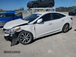 2016 Hyundai Azera with VIN KMHFG4JG1GA507630, listed as a Copart auction lot 47483335 with 74,711 mi miles and Salvage Title. Bid and sale history available at DreamBid. Image 1.