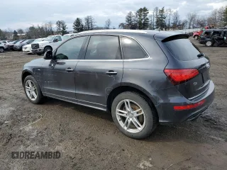 2015 Audi Q5 Premium Plus with VIN WA1DGAFP3FA017072, listed as a Copart auction lot 46908395 with 91,098 mi miles and Salvage Title. Bid and sale history available at carsss.com. Image 2.