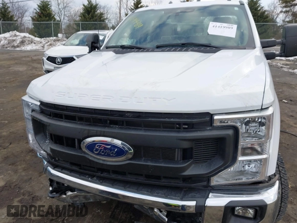 2021 Ford Super Duty F-250 SRW XL with VIN 1FT7X2B60MED87116, listed as a IAAI auction lot 41419989 with 42,141 mi miles. Bid and sale history available at carsss.com. Image 12.