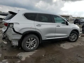 2020 Hyundai Santa Fe SE with VIN 5NMS2CAD9LH159755, listed as a Copart auction lot 55134405 with 52,880 mi miles and Salvage title. Bid and sale history available at DreamBid. Image 3.