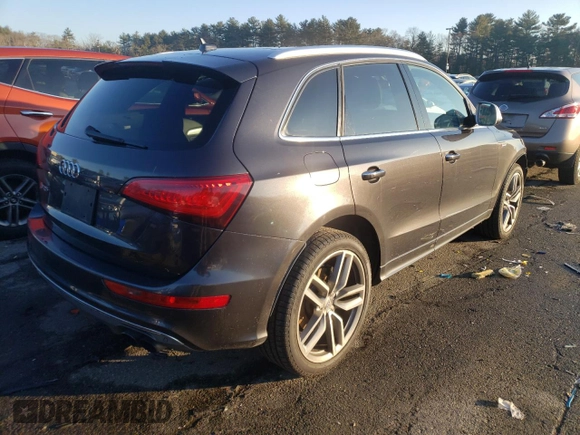 2015 Audi SQ5 Premium Plus with VIN WA1CGAFPXFA058343, listed as a Copart auction lot 36026453 with 106,535 mi miles. Bid and sale history available at carsss.com. Image 3.