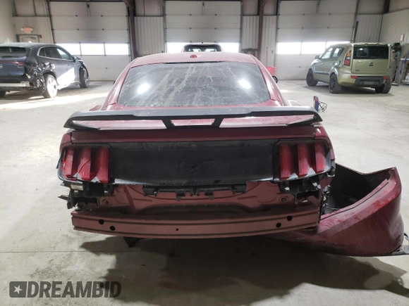 2017 Ford Mustang EcoBoost with VIN 1FA6P8THXH5320467, listed as a Copart auction lot 42279725 with 97,386 mi miles and Salvage Title. Bid and sale history available at DreamBid. Image 6.