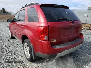 2006 Pontiac Torrent with VIN 2CKDL63F566023083, listed as a Copart auction lot 39505592 with 210,178 mi miles and Salvage Title. Bid and sale history available at carsss.com. Image 3.