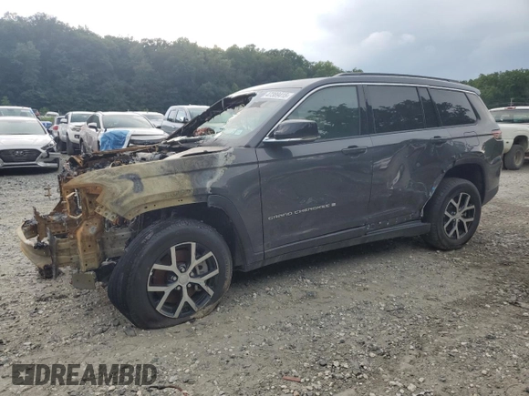 2024 Jeep Grand Cherokee Limited with VIN 1C4RJKBG1R8602639, listed as a Copart auction lot 47389415 with 11,951 mi miles and Salvage title. Bid and sale history available at DreamBid. Image 1.