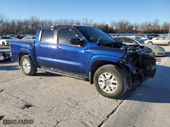 2022 Nissan Frontier S with VIN 1N6ED1EJ9NN604459, listed as a Copart auction lot 87642125 with 29,046 mi miles and Salvage Title. Bid and sale history available at carsss.com. Image 4.
