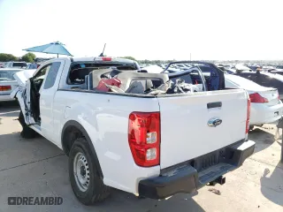 2021 Ford Ranger XL with VIN 1FTER1EH4MLD80299, listed as a Copart auction lot 49685272 with 0 mi miles and Non Repairable. Bid and sale history available at carsss.com. Image 3.