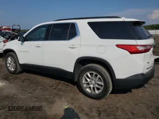 2020 Chevrolet Traverse LT Leather with VIN 1GNEVHKW0LJ143351, listed as a Copart auction lot 69691724 with 118,373 mi miles and Salvage Title. Bid and sale history available at carsss.com. Image 2.