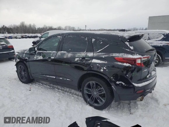 2023 Acura RDX w/A-Spec Package with VIN 5J8TC2H63PL800276, listed as a Copart auction lot 88324935 with 50,004 mi miles and Clean title. Bid and sale history available at DreamBid. Image 2.