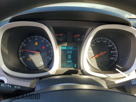 2016 Chevrolet Equinox LT with VIN 2GNALCEKXG1183176, listed as a Copart auction lot 44502695 with 253,348 mi miles and Salvage Title. Bid and sale history available at carsss.com. Image 9.