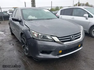 2013 Honda Accord Sdn LX with VIN 1HGCR2F34DA116500, listed as a IAAI auction lot 41750407 with 84782 miles. Bid and sale history available at carsss.com. Image 1.