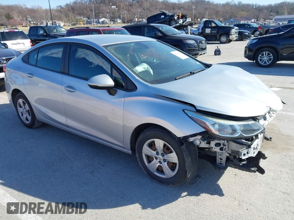2018 Chevrolet Cruze LS with VIN 1G1BC5SMXJ7131242, listed as a IAAI auction lot 41754160 with 71,488 mi miles and . Bid and sale history available at DreamBid. Image 1.