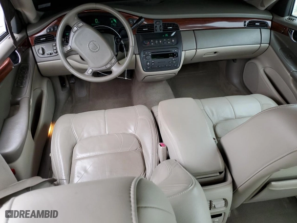 2004 Cadillac DeVille with VIN 1G6KD54Y94U198766, listed as a Copart auction lot 42782695 with 102,341 mi miles and Salvage Title. Bid and sale history available at carsss.com. Image 8.