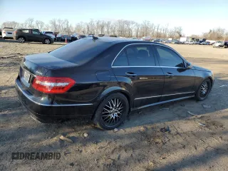 2011 Mercedes-Benz E 550 Luxury with VIN WDDHF9AB2BA264183, listed as a Copart auction lot 46336995 with 184,659 mi miles and Salvage title. Bid and sale history available at DreamBid. Image 3.