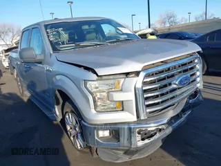 2016 Ford F-150 XL with VIN 1FTEW1CP7GKE46163, listed as a IAAI auction lot 41818032 with 52,115 mi miles and . Bid and sale history available at carsss.com. Image 1.