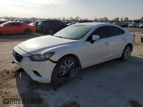 2014 Mazda 6 i Sport with VIN JM1GJ1U68E1137768, listed as a Copart auction lot 52803285 with 159,530 mi miles and Salvage Title. Bid and sale history available at DreamBid. Image 1.