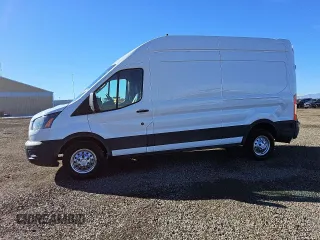 2023 Ford Transit Cargo with VIN 1FTBR2X81PKA29544, listed as a Copart auction lot 42618595 with 38,575 mi miles and Clean Title. Bid and sale history available at DreamBid. Image 1.