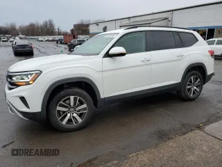 2021 Volkswagen Atlas SE z VIN 1V2LP2CA7MC514133, wystawiony jako Copart lot #46758195 z przebiegiem 48 184 mil mil oraz Szkody całkowita. Historia ofert i sprzedaży dostępna na DreamBid. Obrazek 1.