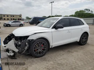 2023 Audi SQ5 Prestige with VIN WA1C4AFY4P2041874, listed as a Copart auction lot 52495504 with 27,500 mi miles and Clean Title. Bid and sale history available at DreamBid. Image 1.