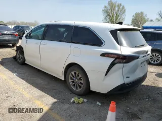 2024 Toyota Sienna LE with VIN 5TDKRKECXRS190669, listed as a Copart auction lot 52487115 with 0 mi miles and Salvage Title. Bid and sale history available at carsss.com. Image 2.