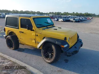 2019 Jeep Wrangler Sport S z VIN 1C4GJXAG6KW508134, wystawiony jako IAAI lot #42116949 z przebiegiem 47 077 mil mil oraz . Historia ofert i sprzedaży dostępna na DreamBid. Obrazek 1.