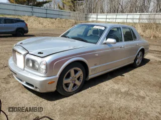 2004 Bentley Arnage z VIN SCBLF34F44CX09923, wystawiony jako Copart lot #52712015 z przebiegiem Nie podano mil oraz Tytuł czysty. Historia ofert i sprzedaży dostępna na DreamBid. Obrazek 1.