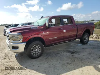 2022 Ram 2500 Longhorn z VIN 3C6UR5GL4NG101511, wystawiony jako Copart lot #84820884 z przebiegiem Nie podano mil oraz Nie do naprawy • Non repairable. Historia ofert i sprzedaży dostępna na DreamBid. Obrazek 1.