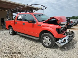 2011 Ford F-150 XL with VIN 1FTEW1CM1BKD13882, listed as a Copart auction lot 58329505 with Not provided miles and Salvage title. Bid and sale history available at DreamBid. Image 4.
