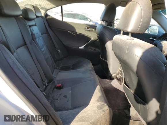 2008 Lexus IS with VIN JTHBK262X82079988, listed as a Copart auction lot 73482344 with 316,599 mi miles and Salvage Title. Bid and sale history available at carsss.com. Image 10.
