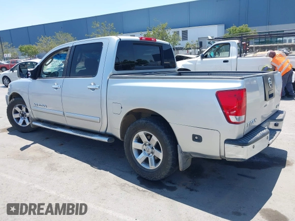 2007 Nissan Titan XE with VIN 1N6AA07A57N200866, listed as a IAAI auction lot 42563440 with 193,188 mi miles and . Bid and sale history available at DreamBid. Image 3.