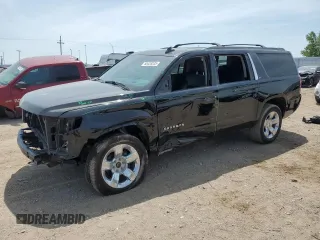 2019 Chevrolet Suburban LT z VIN 1GNSKHKC1KR255982, wystawiony jako Copart lot #60438335 z przebiegiem 148 327 mil mil oraz Szkoda całkowita • Salvage title. Historia ofert i sprzedaży dostępna na DreamBid. Obrazek 1.
