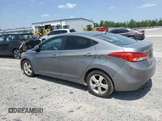 2013 Hyundai Elantra GLS z VIN 5NPDH4AE3DH313046, wystawiony jako Copart lot #55253705 z przebiegiem Nie podano mil oraz Szkoda całkowita • Salvage title. Historia ofert i sprzedaży dostępna na DreamBid. Obrazek 2.