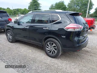 2014 Nissan Rogue S z VIN 5N1AT2MT0EC856766, wystawiony jako IAAI lot #42335105 z przebiegiem 160 187 mil mil oraz . Historia ofert i sprzedaży dostępna na DreamBid. Obrazek 3.