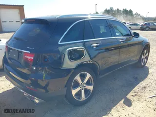 2018 Mercedes-Benz GLC with VIN WDC0G4KB0JV096681, listed as a IAAI auction lot 41744660 with 99,149 mi miles. Bid and sale history available at carsss.com. Image 4.