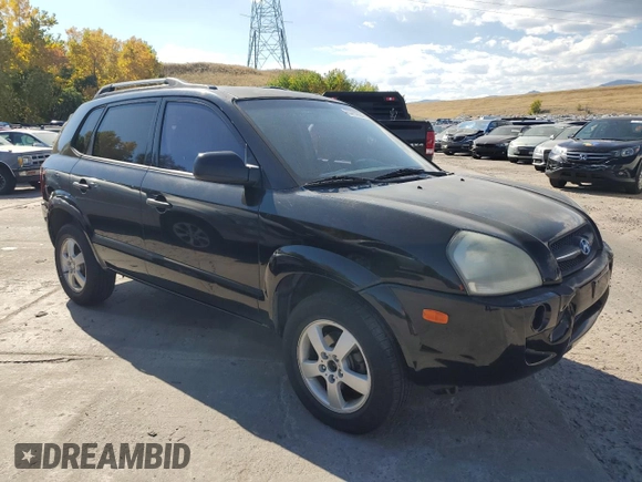 2007 Hyundai Tucson GLS with VIN KM8JM12B67U652939, listed as a Copart auction lot 73790634 with 155,199 mi miles and Clean Title. Bid and sale history available at carsss.com. Image 4.