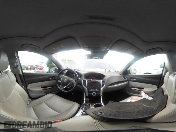 2015 Acura TLX Tech with VIN 19UUB1F51FA004938, listed as a IAAI auction lot 42083428 with 108,397 mi miles. Bid and sale history available at carsss.com. Image 19.