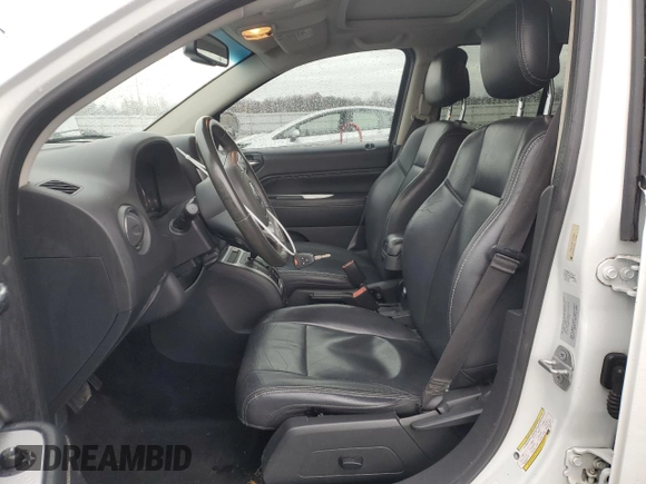 2015 Jeep Compass High Altitude Edition with VIN 1C4NJDEB2FD188994, listed as a Copart auction lot 83765504 with 124,134 mi miles and Salvage Title. Bid and sale history available at carsss.com. Image 7.
