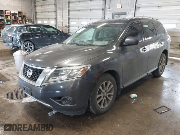 2014 Nissan Pathfinder S z VIN 5N1AR2MM9EC694210, wystawiony jako IAAI lot #41651478 z przebiegiem 151 268 mil mil oraz . Historia ofert i sprzedaży dostępna na DreamBid. Obrazek 17.