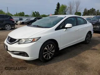 2013 Honda Civic LX with VIN 2HGFB2F57DH047080, listed as a Copart auction lot 60516115 with 252,929 mi miles and Clean title. Bid and sale history available at DreamBid. Image 1.