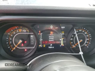 2024 Jeep Gladiator Sport S with VIN 1C6HJTAG7RL120930, listed as a Copart auction lot 55958815 with 7,828 mi miles and Salvage title. Bid and sale history available at DreamBid. Image 9.