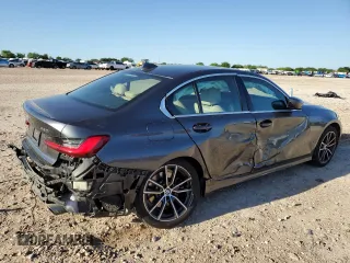 2020 BMW 3 Series 330i xDrive with VIN 3MW5R7J08L8B36516, listed as a Copart auction lot 53005595 with 55,841 mi miles and Salvage title. Bid and sale history available at DreamBid. Image 3.