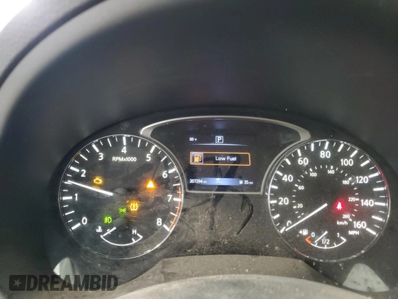 2018 Nissan Altima 2.5 SR with VIN 1N4AL3AP1JC274502, listed as a Copart auction lot 54783585 with 207,294 mi miles and Clean Title. Bid and sale history available at carsss.com. Image 9.