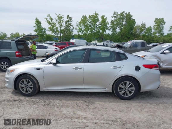 2017 Kia Optima LX with VIN 5XXGT4L39HG177174, listed as a IAAI auction lot 42341531 with 94,801 mi miles and . Bid and sale history available at DreamBid. Image 14.