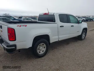2018 Chevrolet Colorado 4WD Work Truck with VIN 1GCGTBEN7J1201122, listed as a IAAI auction lot 41865799 with 127,104 mi miles. Bid and sale history available at carsss.com. Image 4.