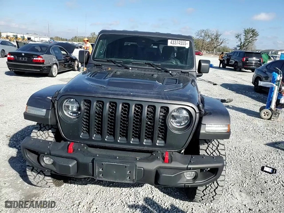 2022 Jeep Gladiator Rubicon with VIN 1C6JJTBMXNL137964, listed as a Copart auction lot 43374555 with 71,326 mi miles and Salvage Title. Bid and sale history available at carsss.com. Image 11.