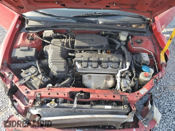 2002 Honda Civic EX with VIN 1HGEM22902L066505, listed as a Copart auction lot 49237775 with 0 mi miles and Salvage Title. Bid and sale history available at carsss.com. Image 12.