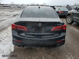 2019 Acura TLX w/A-Spec Pkg with VIN 19UUB3F64KA801568, listed as a Copart auction lot 45381445 with 145,671 mi miles and Clean Title. Bid and sale history available at carsss.com. Image 6.