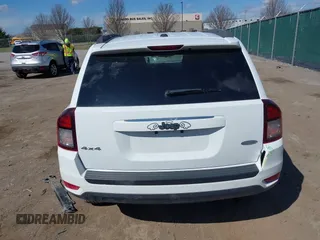 2016 Jeep Compass High Altitude Edition with VIN 1C4NJDEBXGD635864, listed as a IAAI auction lot 41895063 with 95,246 mi miles. Bid and sale history available at carsss.com. Image 16.